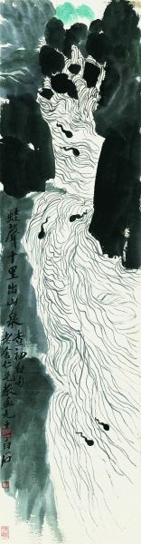 ���ʯ��������ʮ���ɽȪ����1951�ֽ꣬��ˮī��ɫ�����ᡣ����ͼƬ