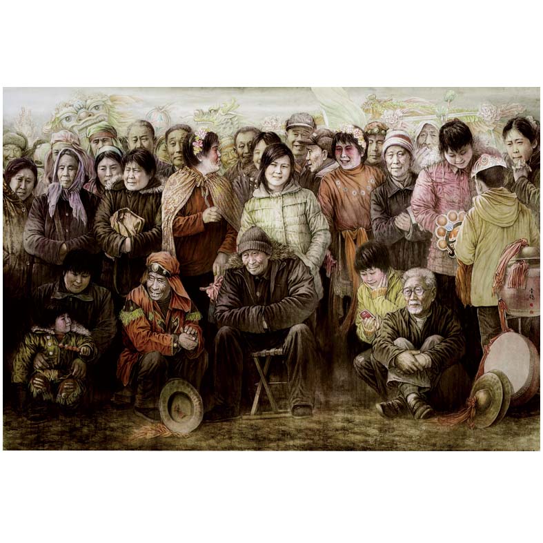 �����¡�  �Խ��_  ֽ����2011�ꡢ140�~180cm  �й���Э������ٻ���ȫ����չ�������㽱